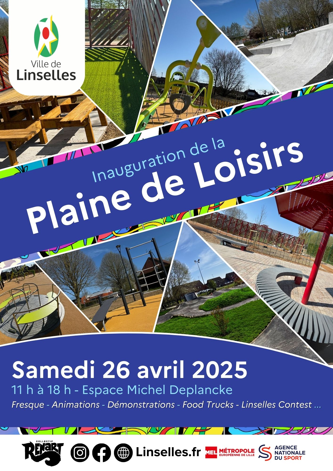 Inauguration de la Plaine de Loisirs