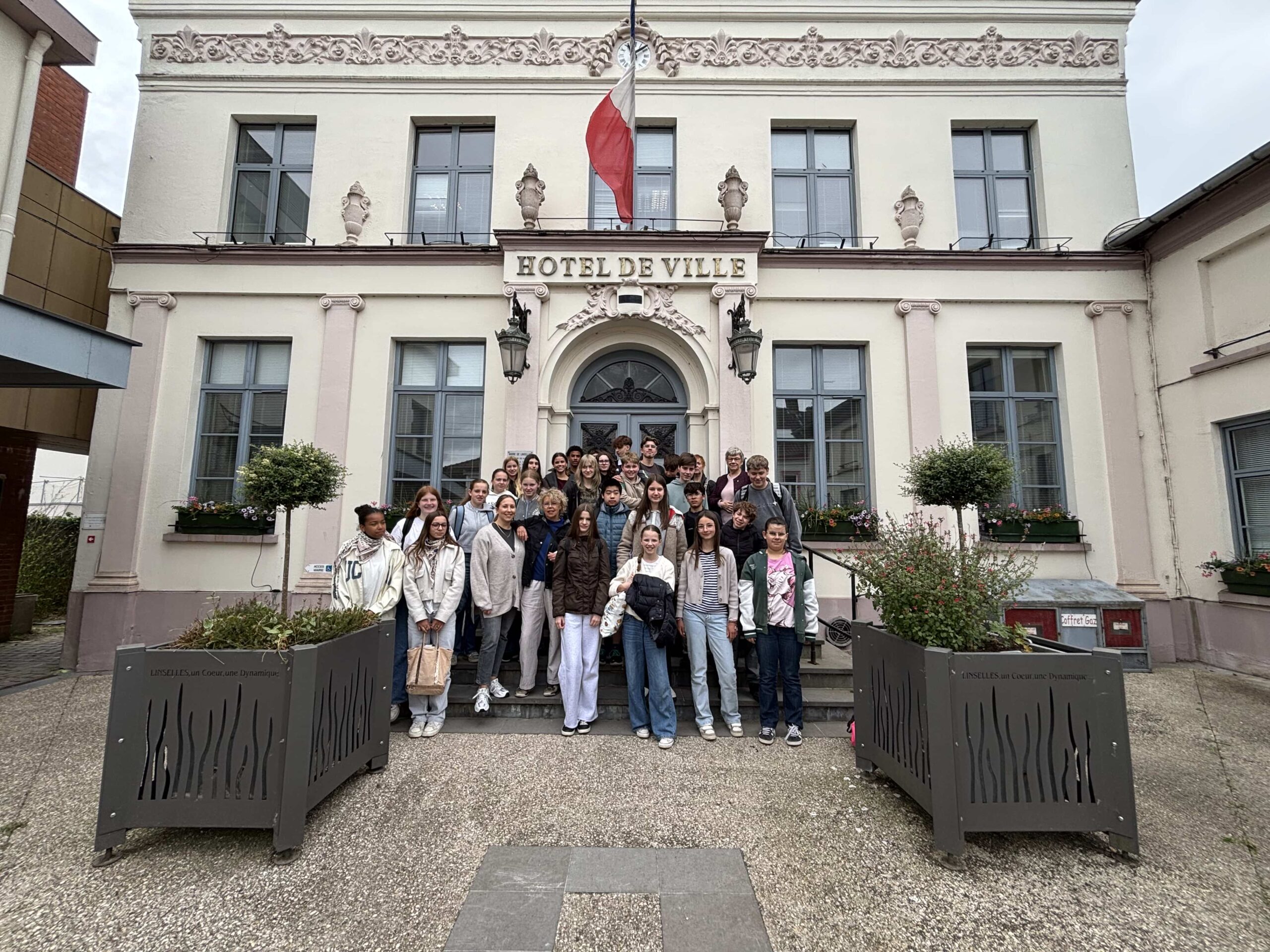Accueil des correspondants Allemands du Collège Henri Matisse 1