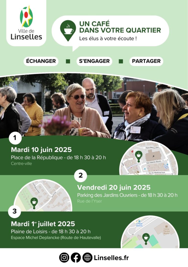 Un café dans votre quartier – Espace Michel Deplancke