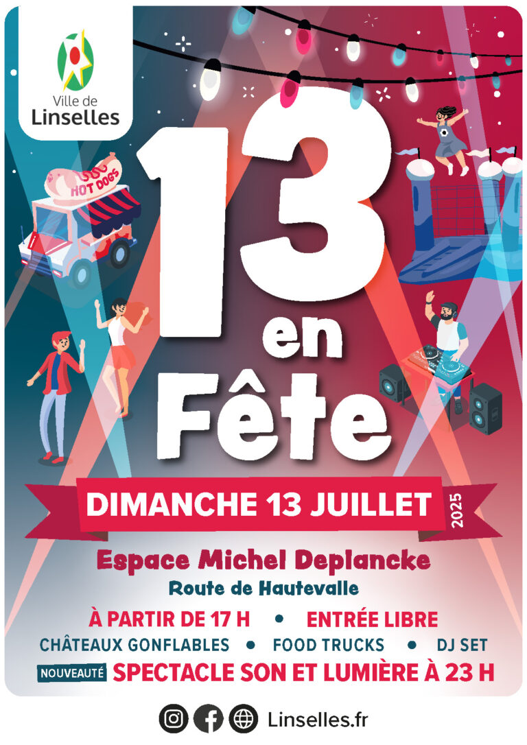 AFFICHE - 13 en fête