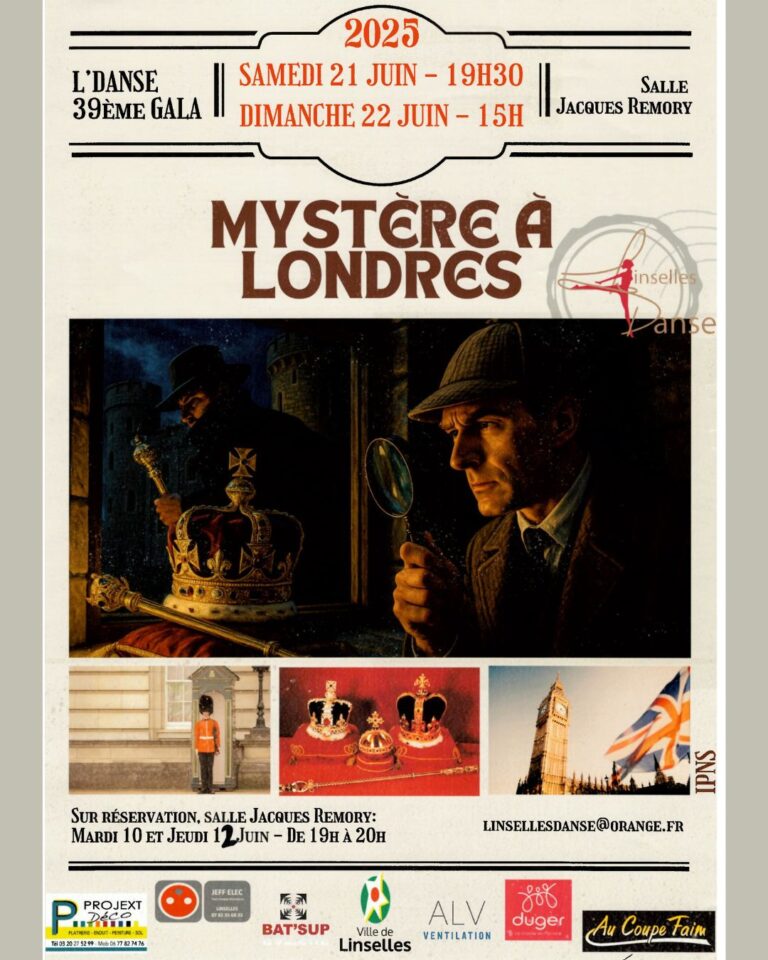 Mystere à Londres affiche