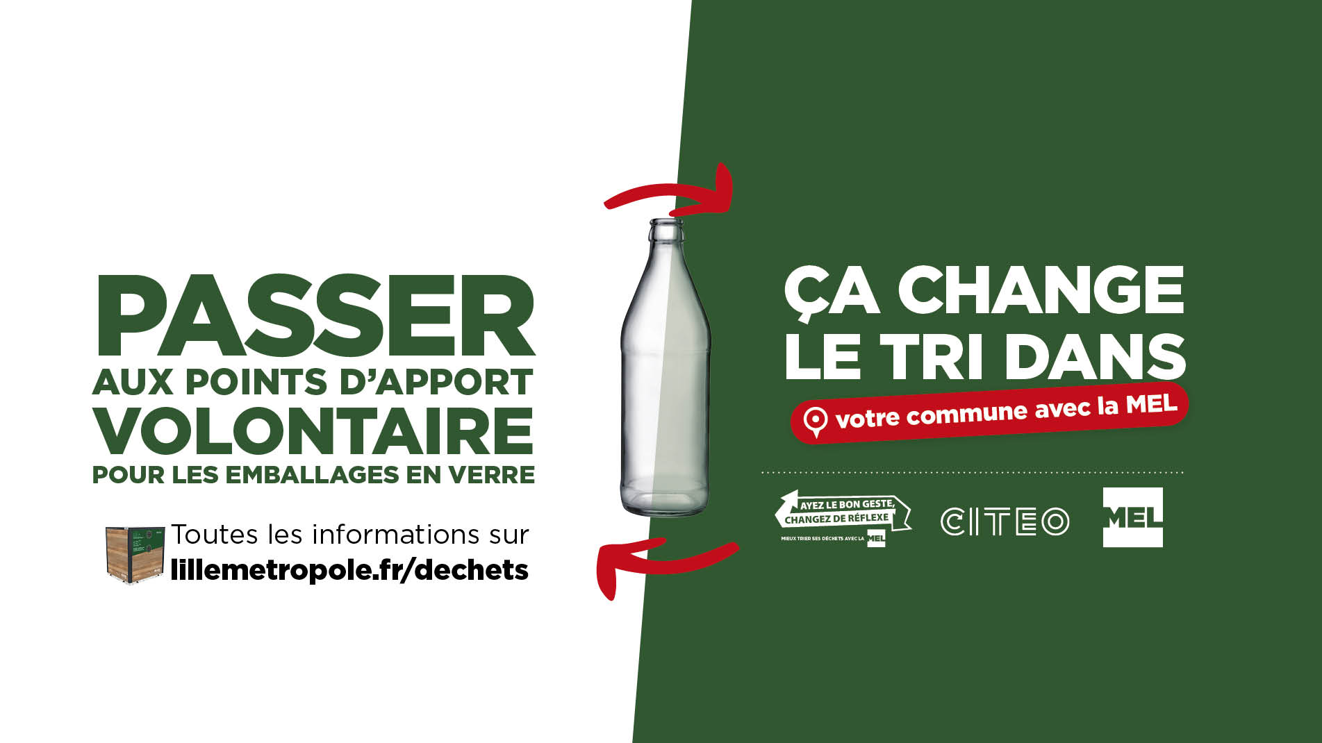 Points d’Apport Volontaire (PAV) à Linselles