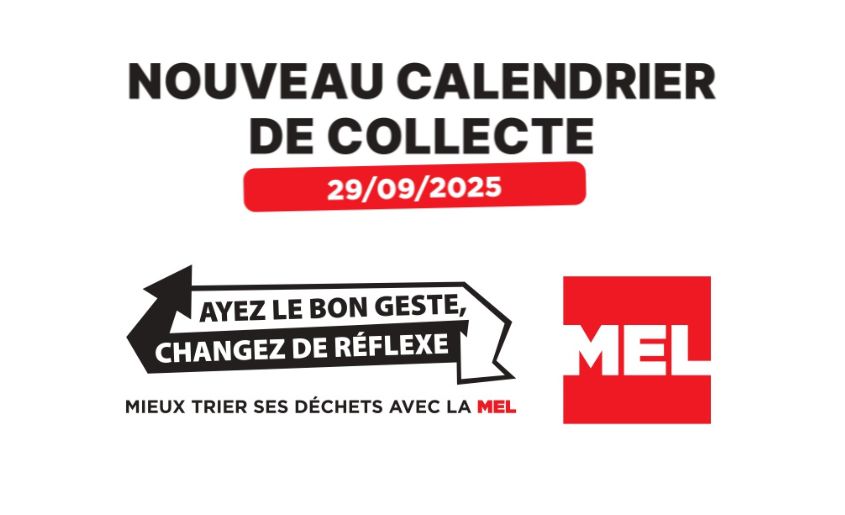 Changement des jours de collecte des déchets dès le 29 septembre 2025 2
