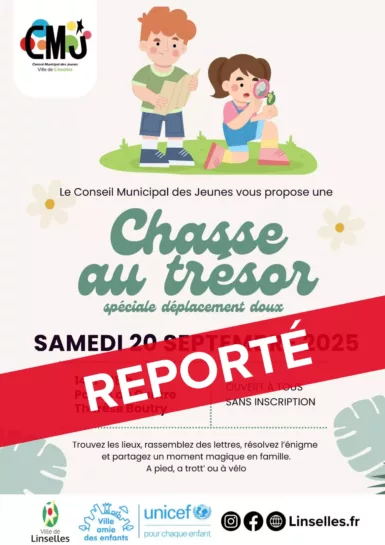 [𝗥𝗘𝗣𝗢𝗥𝗧𝗘́] Journée Mobilité Douce & Chasse au Trésor