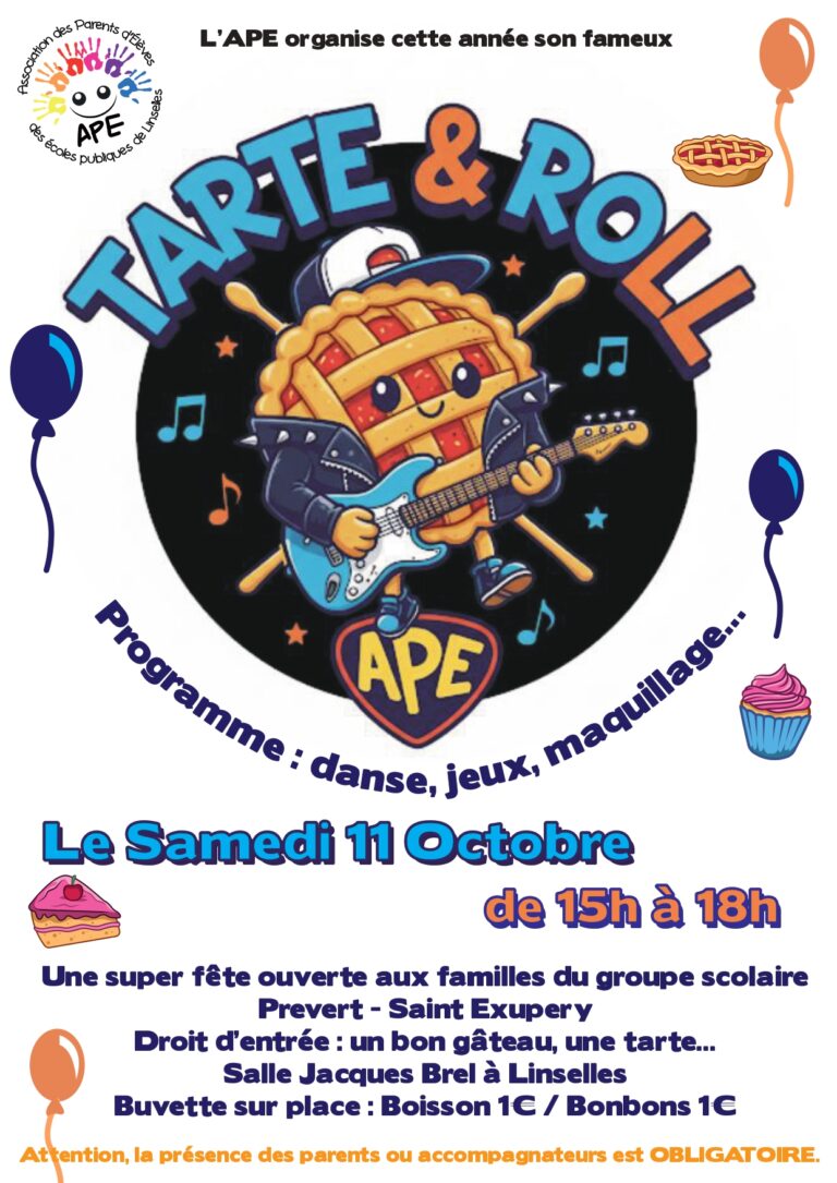 TARTE & ROLL par l'APE