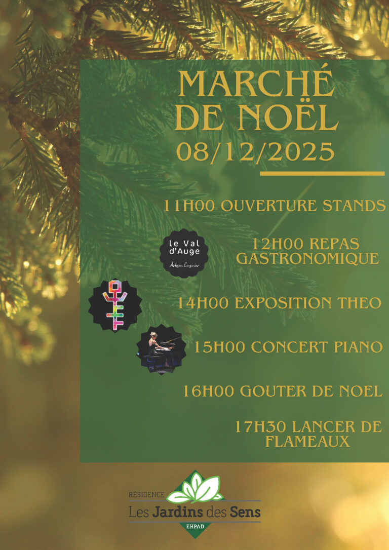 Marché de Noël - Les Jardins des Sens