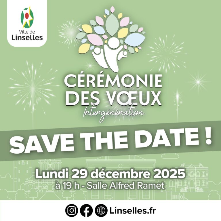 Ville de Linselles - Cérémonie des voeux 2026 - SAVE THE DATE (1)