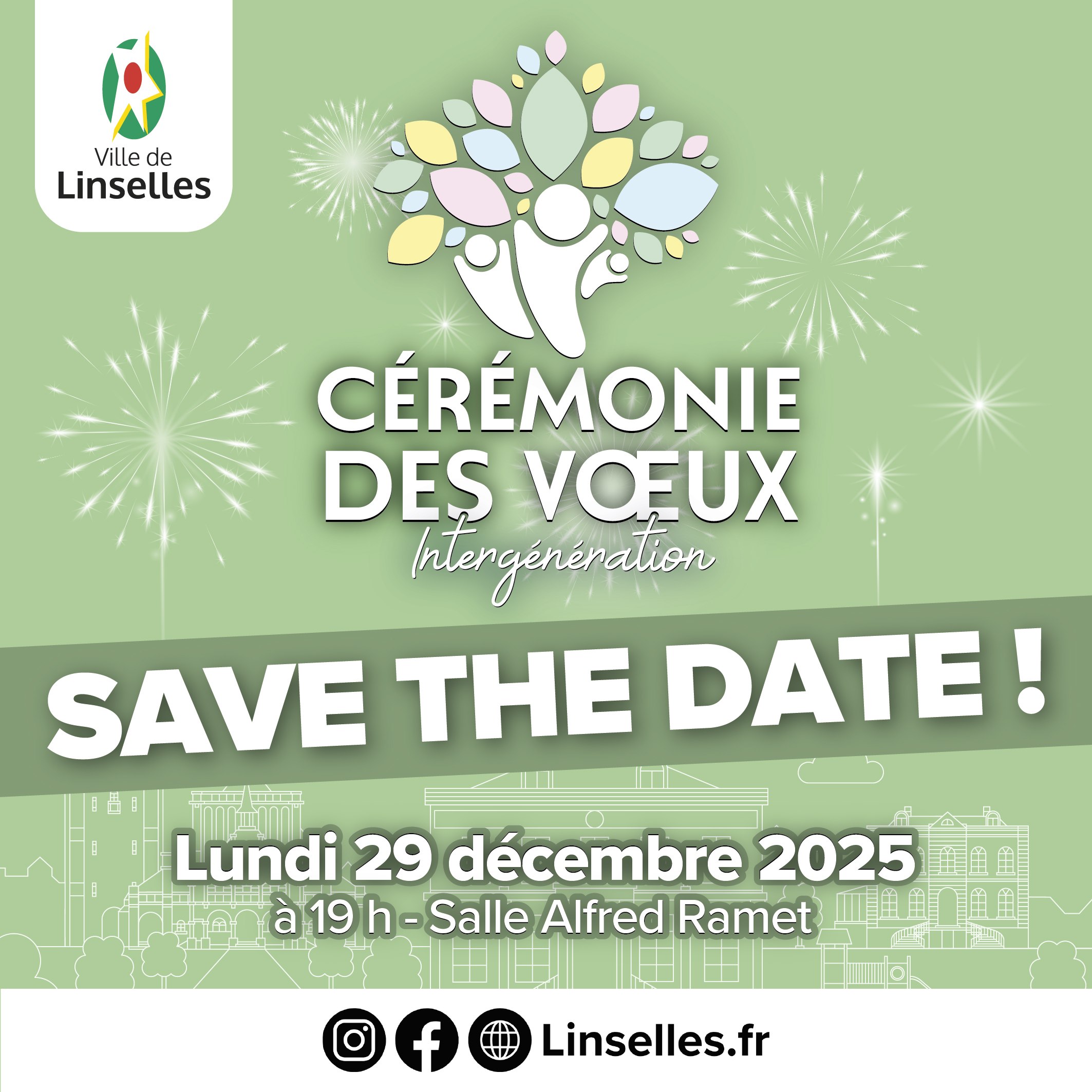 Ville de Linselles - Cérémonie des voeux 2026 - SAVE THE DATE (1)