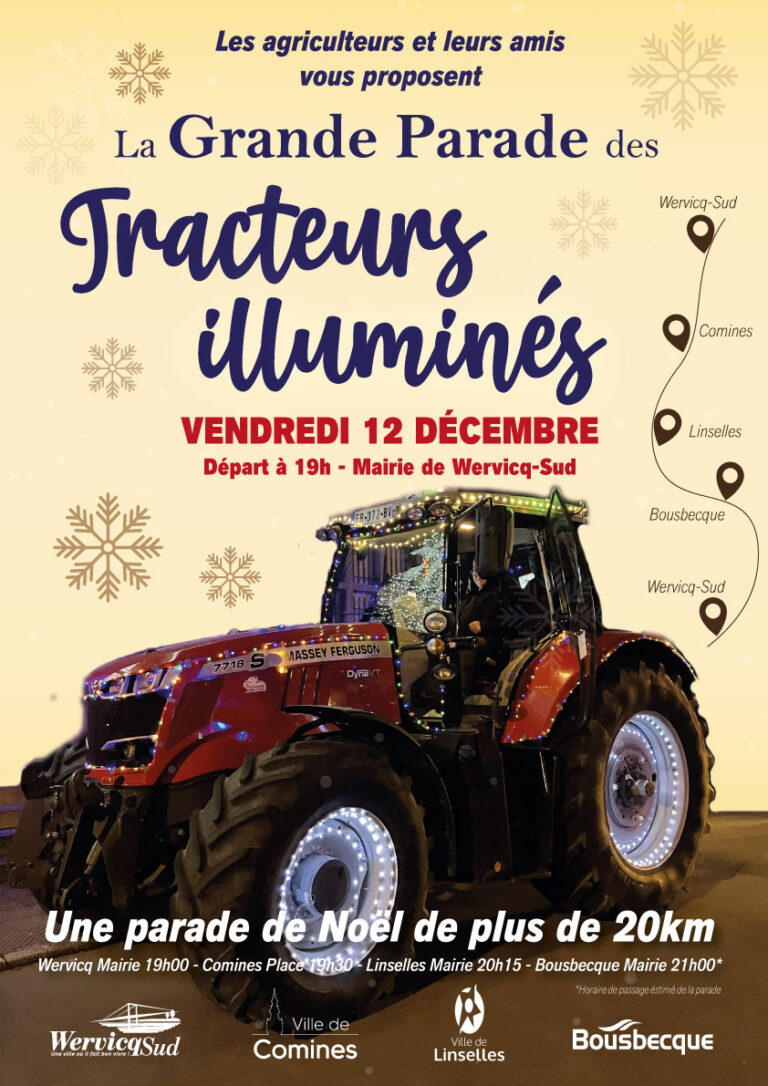 La Grande Parade des Tracteurs Illuminés