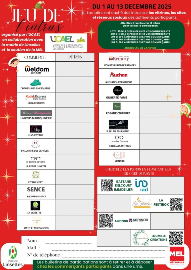 Jeu de l’intrus 2025