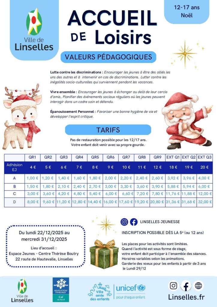 Image du document Plaquette 12-17 ans NOEL 2025