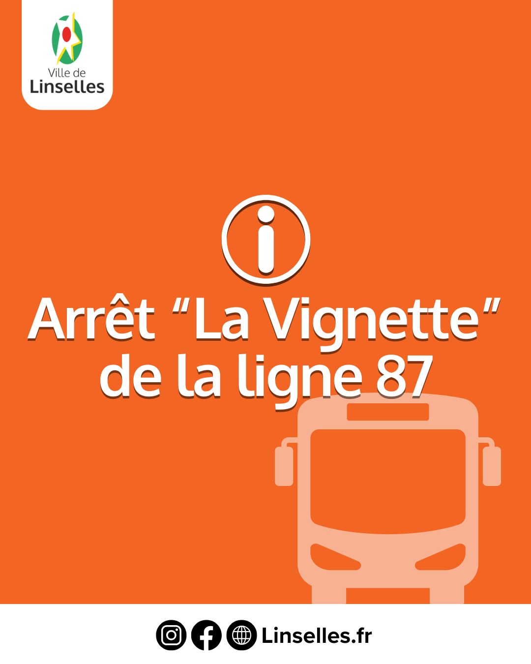 Ligne 87 - Arrêt « La Vignette » non desservi