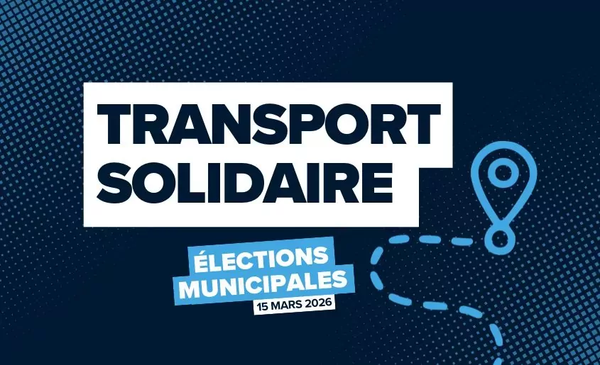 Élections municipales : transport solidaire vers le bureau de vote