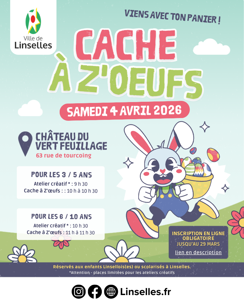 Inscription à la Cache à Z’œufs 2026