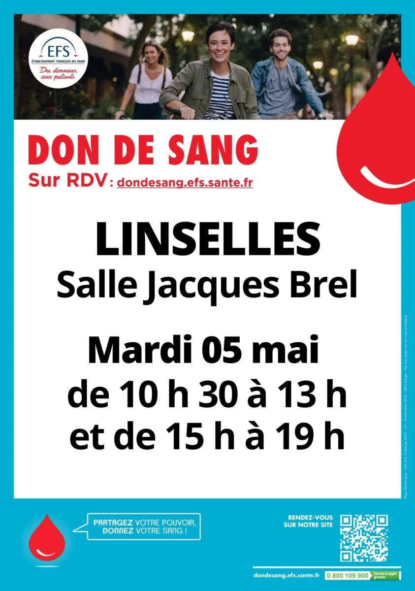 Don du sang - 5 mai 2026