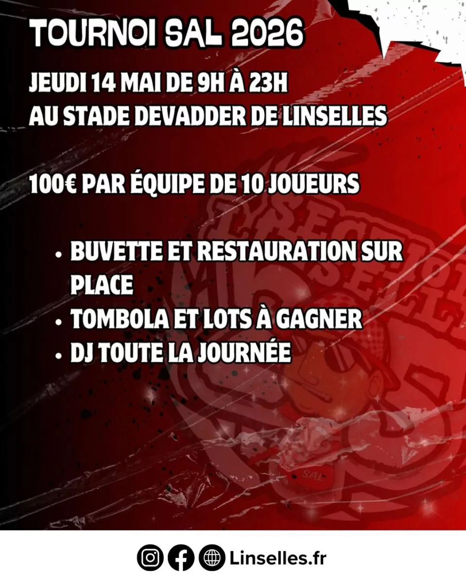 Tournoi SAL - 14 mai 2026