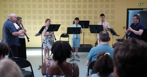 Audition de clarinette