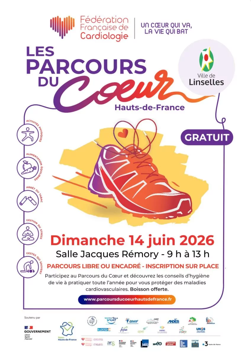 Parcours du cœur - 14 juin 2026