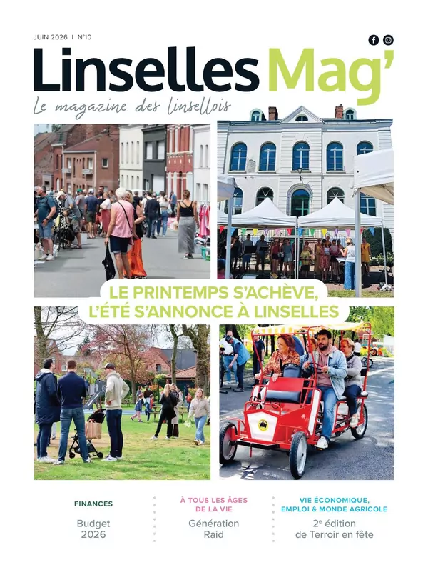 Image du document Linselles Mag n°10 – Juin 2026 – Ville de Linselles – Hd