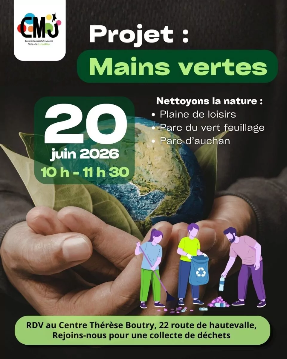 Projet Mains vertes CMJ - 20 juin 2026