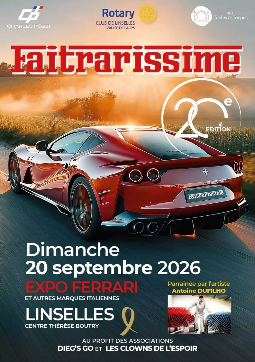 Affiche Faitrarissime 2026