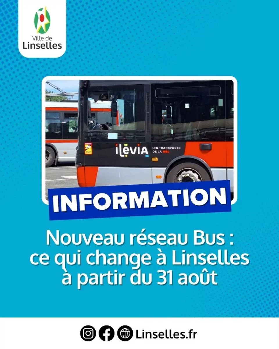 Visuel - Nouveau réseau bus Ilévia
