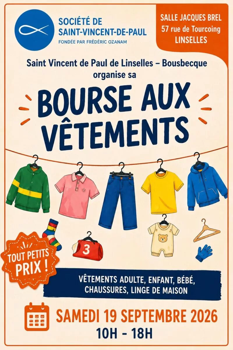Bourse aux vêtements