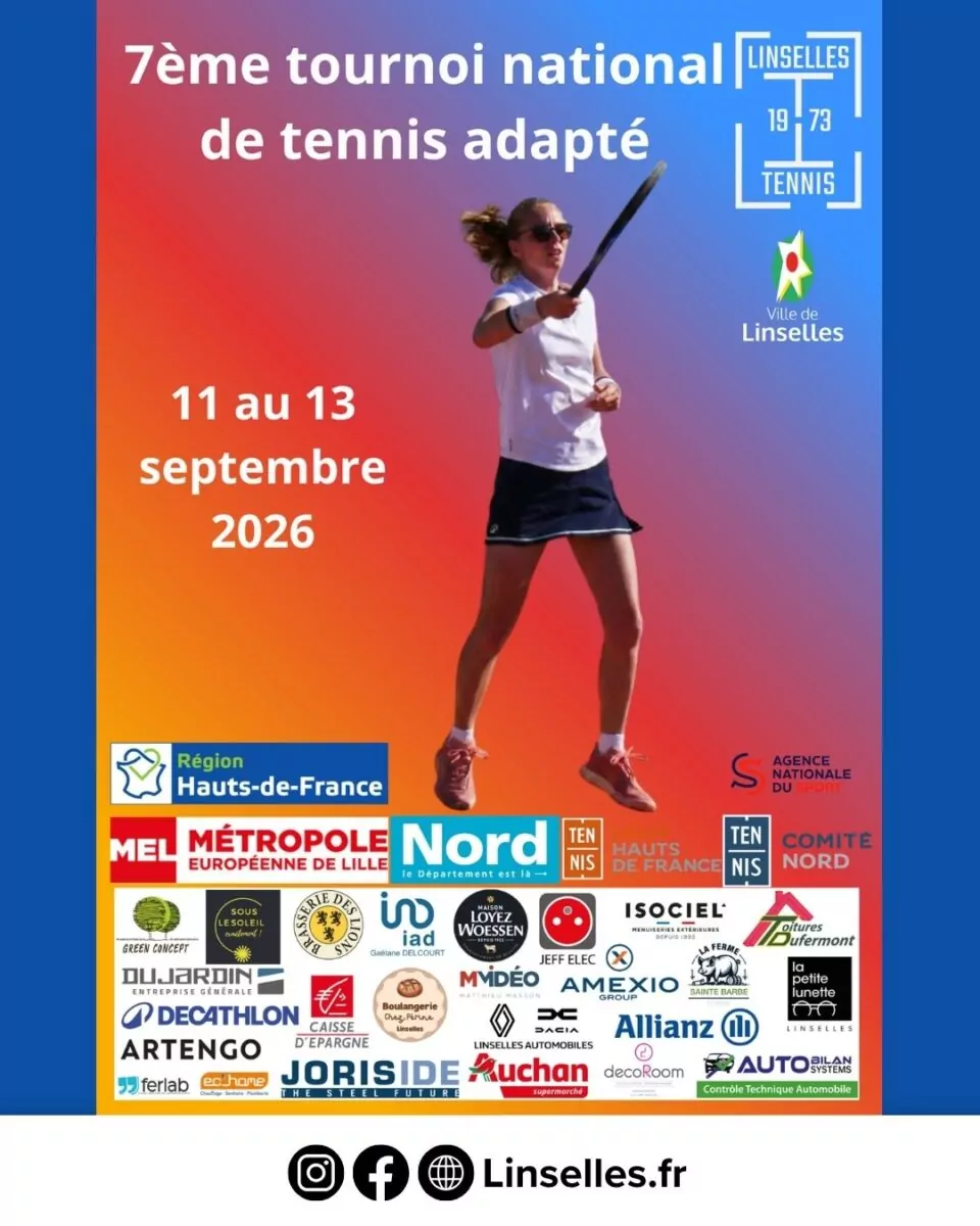 7e Tournoi National de Tennis Adapté 