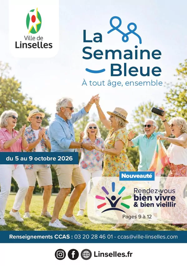 Image du document Semaine Bleue 2026 – Ville de Linselles
