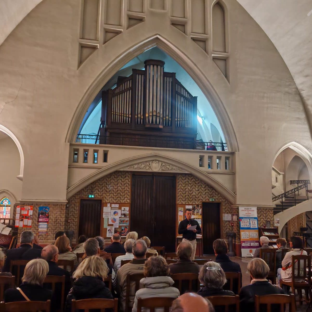Concert d'orgue à quatre mains